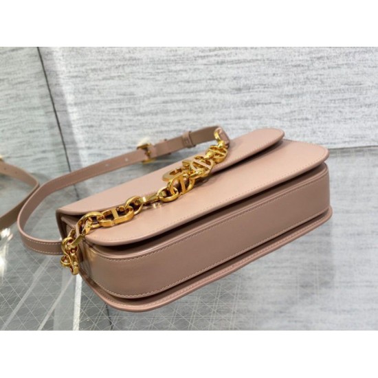 Fake Dior 30 Montaigne Avenue Bag Box Calfskin Pink Replica Replica Dior 30 Montaigne Avenue Bag Box Calfskin Pink