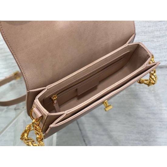 Fake Dior 30 Montaigne Avenue Bag Box Calfskin Pink Replica Replica Dior 30 Montaigne Avenue Bag Box Calfskin Pink