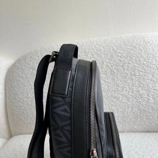 Replica Dior Mini Rider Sling Bag CD Diamond Canvas Black Replica Dior Mini Rider Sling Bag CD Diamond Canvas Black