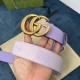 Replica Gucci GG Marmont wide belt 400593 40mm Purple