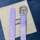 Replica Gucci GG Marmont wide belt 400593 40mm Purple