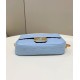Replica Baguette Chain Midi Bag Nappa Blue Replica Baguette Chain Midi Bag Nappa Blue