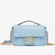 Replica Baguette Chain Midi Bag Nappa Blue Replica Baguette Chain Midi Bag Nappa Blue