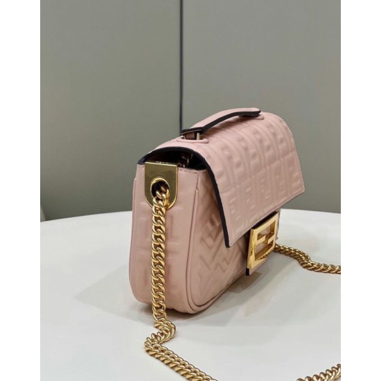 Replica Baguette Chain Midi Bag Nappa Pink Replica Baguette Chain Midi Bag Nappa Pink