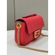 Replica Baguette Chain Midi Bag Nappa Red Fake Baguette Chain Midi Bag Nappa Red Replica