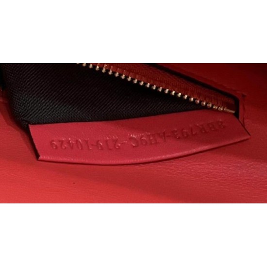Replica Baguette Chain Midi Bag Nappa Red Fake Baguette Chain Midi Bag Nappa Red Replica