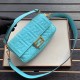 Replica Medium Baguette Bag FF Motif Light Blue