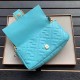 Replica Medium Baguette Bag FF Motif Light Blue