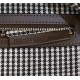 Replica Baguette 8BR600 houndstooth wool bag with FF embroidery Brown Replica Baguette 8BR600 houndstooth wool bag with FF embroidery Brown