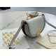 Fake Moonlight Saddle Bag White Replica