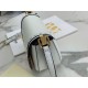 Fake Moonlight Saddle Bag White Replica