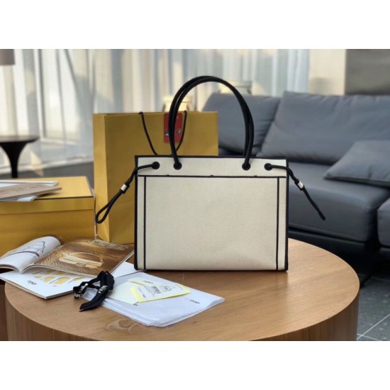 Replica Large Roma Shopper Bag Undyed