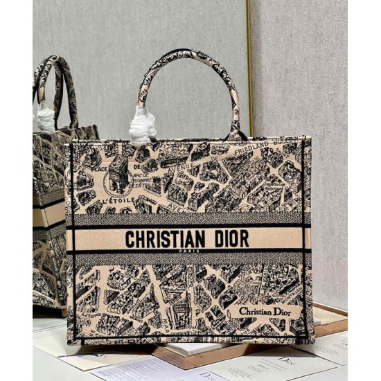 Fake Christian Dior Large Dior Book Tote Bag Apricot Replica Replica Christian Dior Large Dior Book Tote Bag Apricot