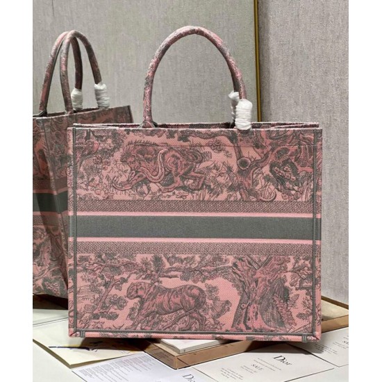 Replica Christian Dior Large Dior Book Tote Bag Pink Replica Christian Dior Large Dior Book Tote Bag Pink
