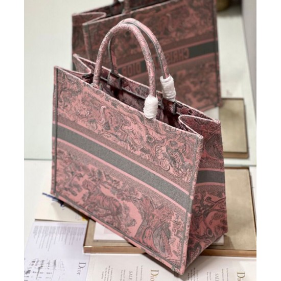 Replica Christian Dior Large Dior Book Tote Bag Pink Replica Christian Dior Large Dior Book Tote Bag Pink