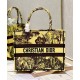 Fake Christian Dior Medium Dior Book Tote Bag Yellow Replica Replica Christian Dior Medium Dior Book Tote Bag Yellow