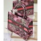 Fake Christian Dior Medium Dior Book Tote Bag Pink Replica Replica Christian Dior Medium Dior Book Tote Bag Pink