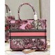 Fake Christian Dior Medium Dior Book Tote Bag Pink Replica Replica Christian Dior Medium Dior Book Tote Bag Pink