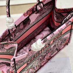 Replica Christian Dior Medium Dior Book Tote Bag Pink