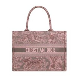 Replica Christian Dior Medium Dior Book Tote Bag Pink