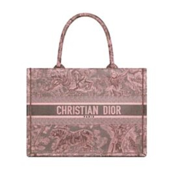 Replica Christian Dior Medium Dior Book Tote Bag Pink Replica Christian Dior Medium Dior Book Tote Bag Pink