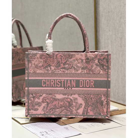 Replica Christian Dior Medium Dior Book Tote Bag Pink Replica Christian Dior Medium Dior Book Tote Bag Pink