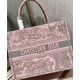 Replica Christian Dior Medium Dior Book Tote Bag Pink Replica Christian Dior Medium Dior Book Tote Bag Pink
