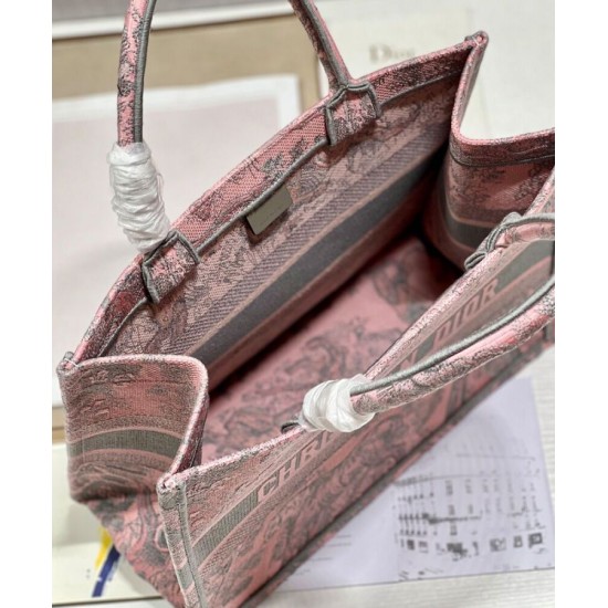 Replica Christian Dior Medium Dior Book Tote Bag Pink Replica Christian Dior Medium Dior Book Tote Bag Pink