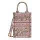 Replica Christian Dior Mini Dioriviera Dior Book Tote Phone Bag Pink Replica Christian Dior Mini Dioriviera Dior Book Tote Phone Bag Pink