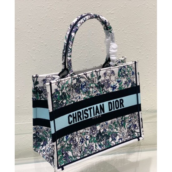 Replica Christian Dior Medium Dior Book Tote Blue Replica Christian Dior Medium Dior Book Tote Blue