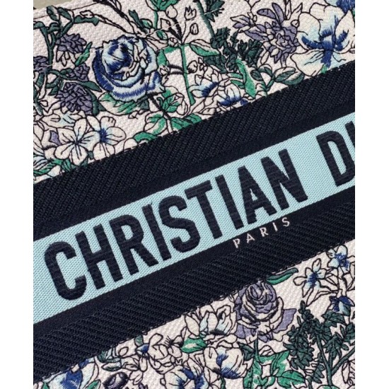 Replica Christian Dior Medium Dior Book Tote Blue Replica Christian Dior Medium Dior Book Tote Blue