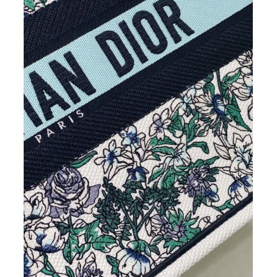 Replica Christian Dior Medium Dior Book Tote Blue Replica Christian Dior Medium Dior Book Tote Blue
