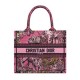 Replica Christian Dior Small Dior Book Tote Bag Peachblow