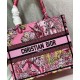 Replica Christian Dior Small Dior Book Tote Bag Peachblow