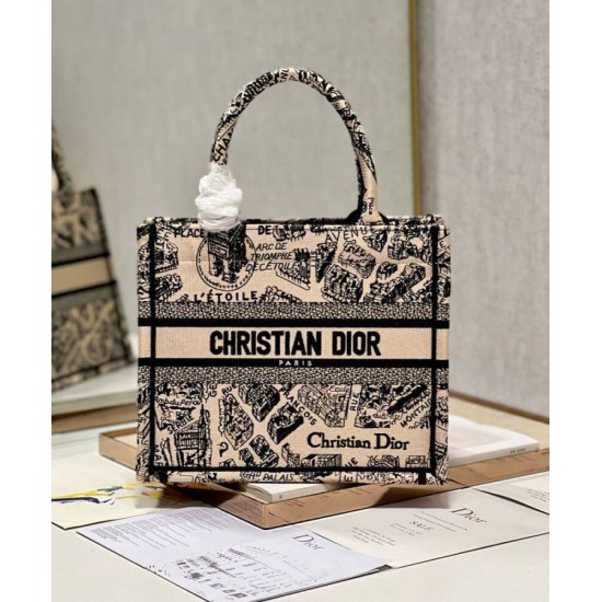 Replica Christian Dior Small Dior Book Tote Bag Apricot Fake Christian Dior Small Dior Book Tote Bag Apricot Replica