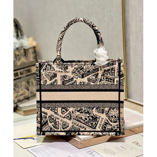 Replica Christian Dior Small Dior Book Tote Bag Apricot Fake Christian Dior Small Dior Book Tote Bag Apricot Replica