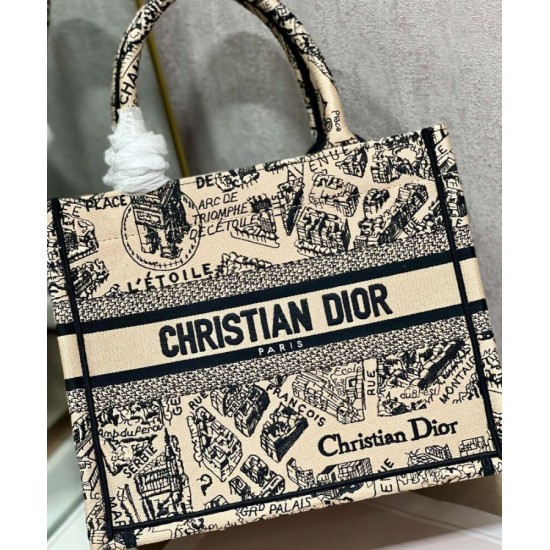 Replica Christian Dior Small Dior Book Tote Bag Apricot Fake Christian Dior Small Dior Book Tote Bag Apricot Replica