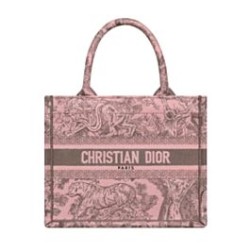 Fake Christian Dior Small Dior Book Tote Bag Pink Replica