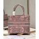 Fake Christian Dior Small Dior Book Tote Bag Pink Replica Fake Christian Dior Small Dior Book Tote Bag Pink Replica