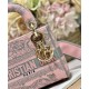 Replica Christian Dior Mini Lady D-Lite Bag Pink Replica Christian Dior Mini Lady D-Lite Bag Pink