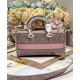 Replica Christian Dior Medium Lady D-Joy Bag Pink Replica Christian Dior Medium Lady D-Joy Bag Pink