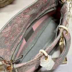 Replica Christian Dior Medium Lady D-Joy Bag Pink