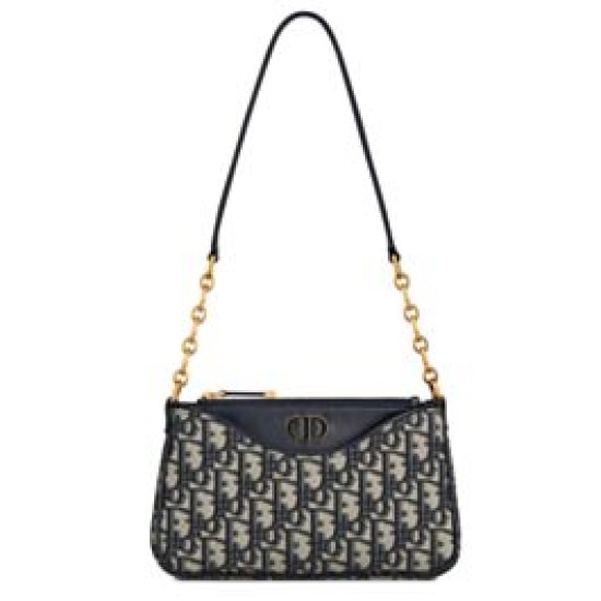 Replica Christian Dior 30 Montaigne Hobo Avenue Mini Bag Dark Blue Replica Christian Dior 30 Montaigne Hobo Avenue Mini Bag Dark Blue