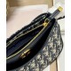 Replica Christian Dior 30 Montaigne Hobo Avenue Mini Bag Dark Blue Replica Christian Dior 30 Montaigne Hobo Avenue Mini Bag Dark Blue