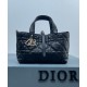 Fake Christian Dior Small /Medium Dior Toujours Bag Black Replica Replica Christian Dior Small /Medium Dior Toujours Bag Black