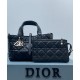 Fake Christian Dior Small /Medium Dior Toujours Bag Black Replica Replica Christian Dior Small /Medium Dior Toujours Bag Black