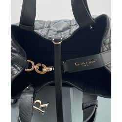 Fake Christian Dior Small /Medium Dior Toujours Bag Black Replica Replica Christian Dior Small /Medium Dior Toujours Bag Black