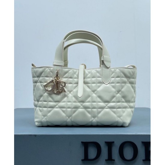 Replica Christian Dior Small /Medium Dior Toujours Bag Cream Fake Christian Dior Small /Medium Dior Toujours Bag Cream Replica