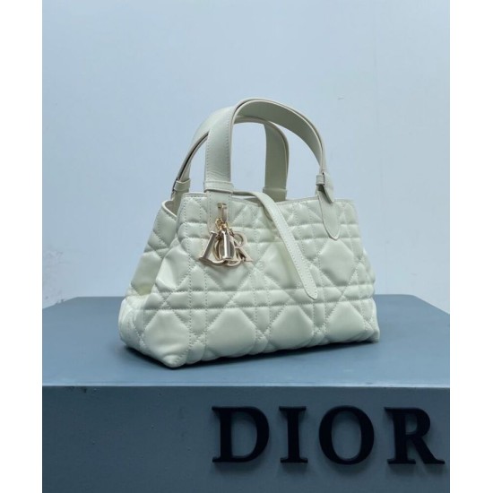 Replica Christian Dior Small /Medium Dior Toujours Bag Cream Fake Christian Dior Small /Medium Dior Toujours Bag Cream Replica