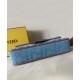 Fake Medium Baguette Bag 8BR600 denim with tone-on-tone embroidered FF motif Blue Replica Replica Medium Baguette Bag 8BR600 denim with tone-on-tone embroidered FF motif Blue